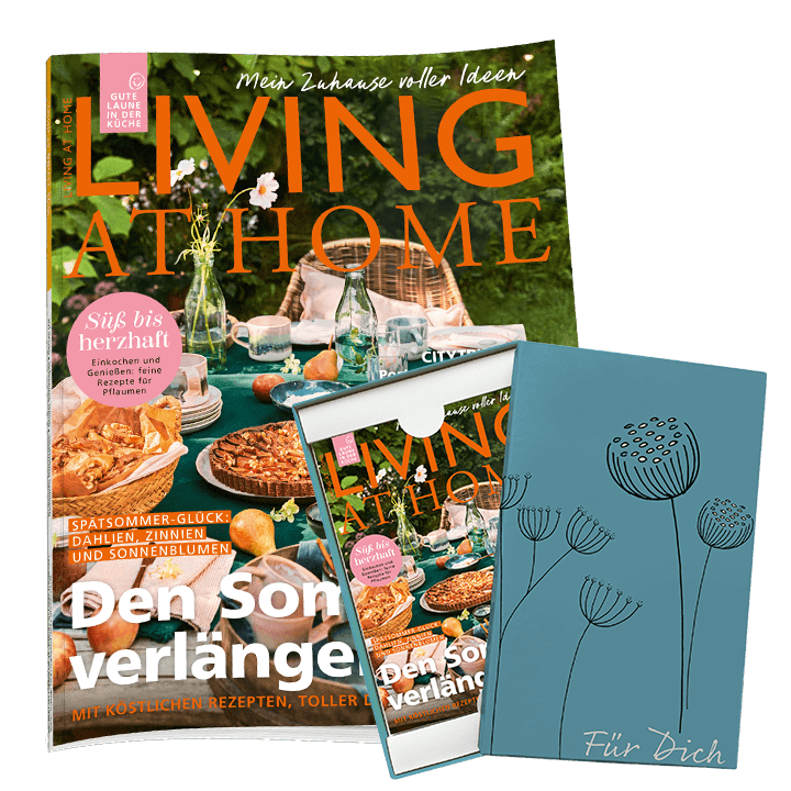 Living at Home Geschenkabo mit Geschenkbox
