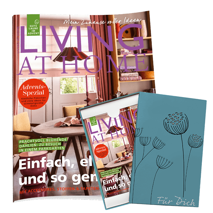 Living at Home Geschenkabo mit Geschenkbox