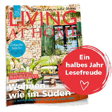 Living at Home Halbjahresabo + Dip Dye Kerzen-Set gratis