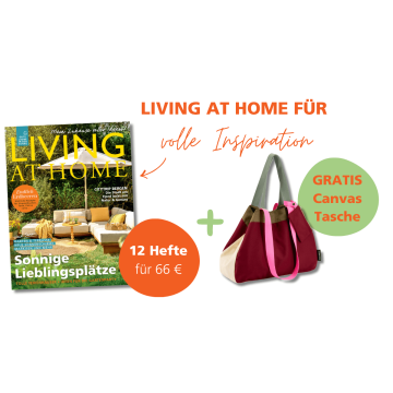 Living at Home – 1 Jahr Inspiration + Canvas Tasche gratis