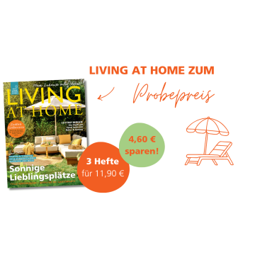 Living at Home – 3 Ausgaben sichern und 4,60€ sparen