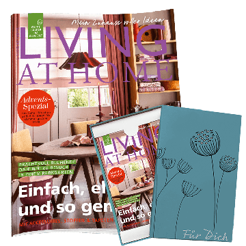 Living at Home Geschenkabo mit Geschenkbox