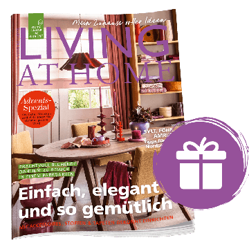 Living at Home Geschenkabo mit Prämie