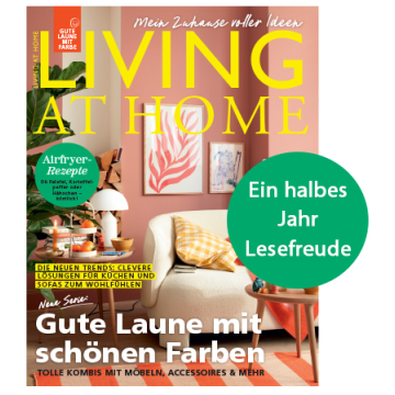 Living at Home lesen, 6,50 € sparen und Reisenthel Shopper sichern!