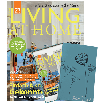 Living at Home Geschenkabo mit Geschenkbox