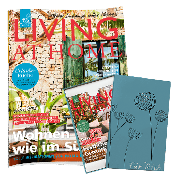 Living at Home Geschenkabo mit Geschenkbox