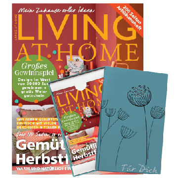 Living at Home Geschenkabo mit Geschenkbox