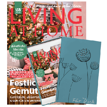 Living at Home Geschenkabo mit Geschenkbox