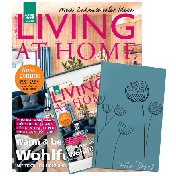 Living at Home Geschenkabo mit Geschenkbox