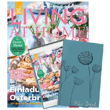 Living at Home Geschenkabo mit Geschenkbox