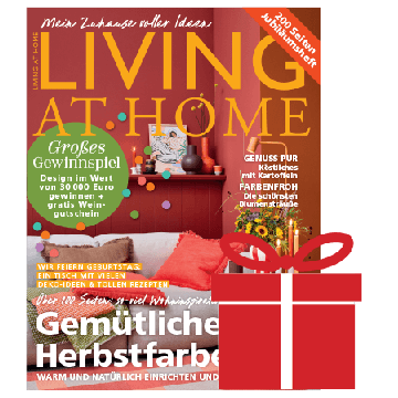 Living at Home Geschenkabo mit Prämie