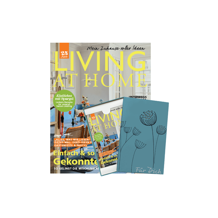 Living at Home Geschenkabo mit Geschenkbox