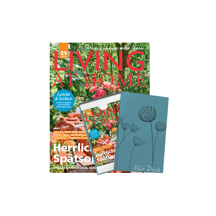 Living at Home Geschenkabo mit Geschenkbox