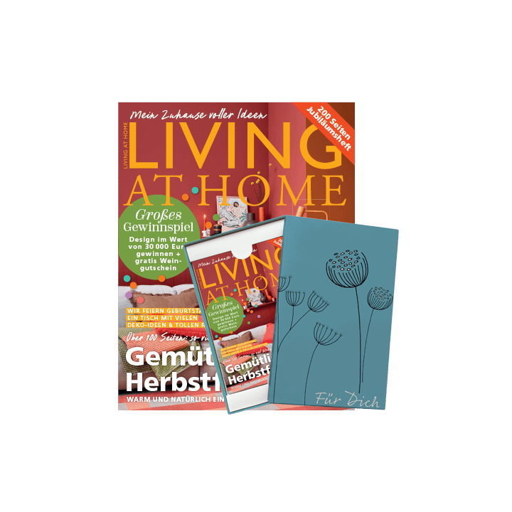 Living at Home Geschenkabo mit Geschenkbox