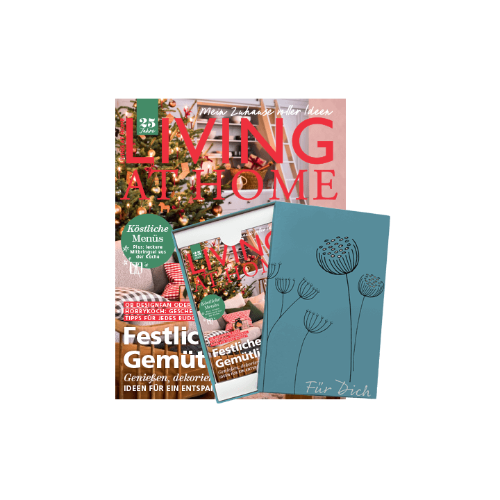 Living at Home Geschenkabo mit Geschenkbox