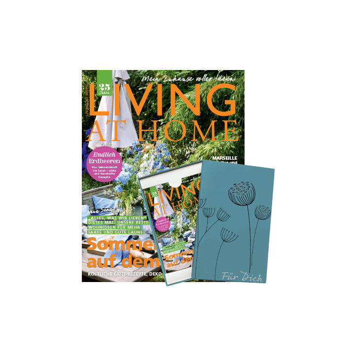 Living at Home Geschenkabo mit Geschenkbox