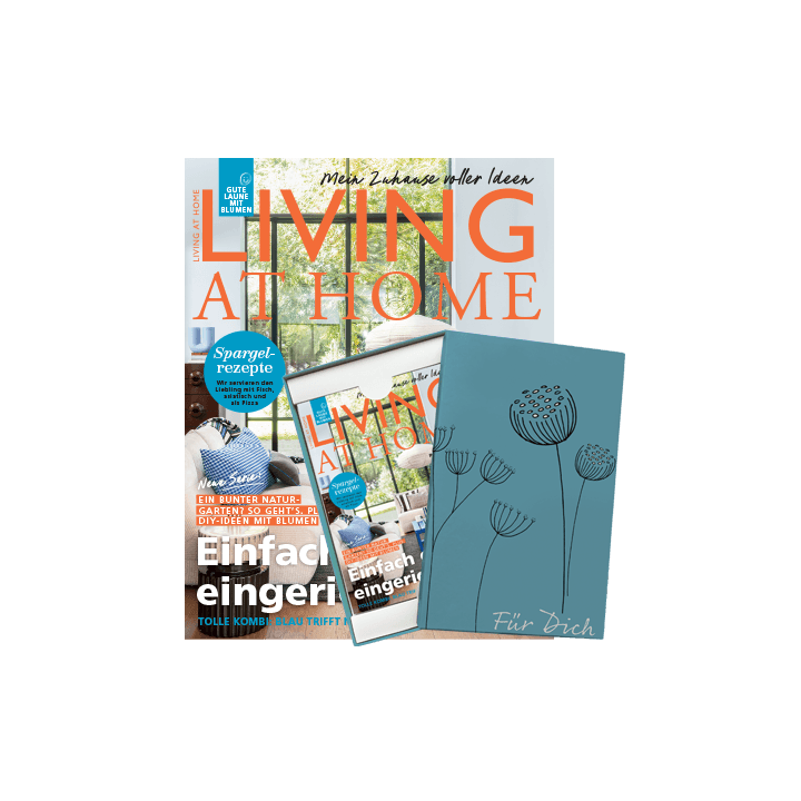 Living at Home Geschenkabo mit Geschenkbox