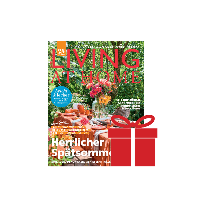 Living at Home Geschenkabo mit Prämie